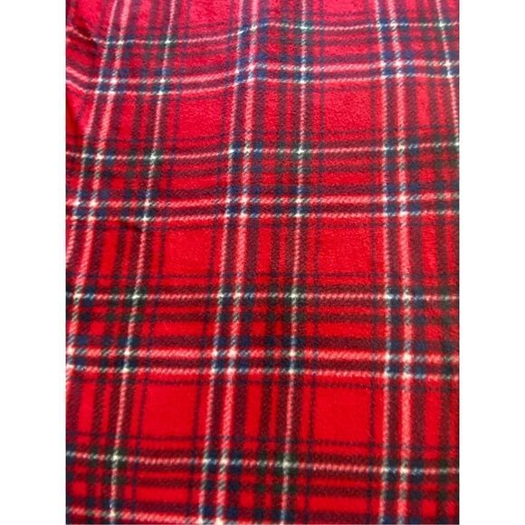 SONOMA MEN’S 3XLT Big and Tall Goods For Life Microfleece Sleep Pants in Red Pla - Picture 2 of 6